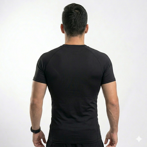 Camisa de Compressão Manga Curta "VILTRUMITE" BLACK